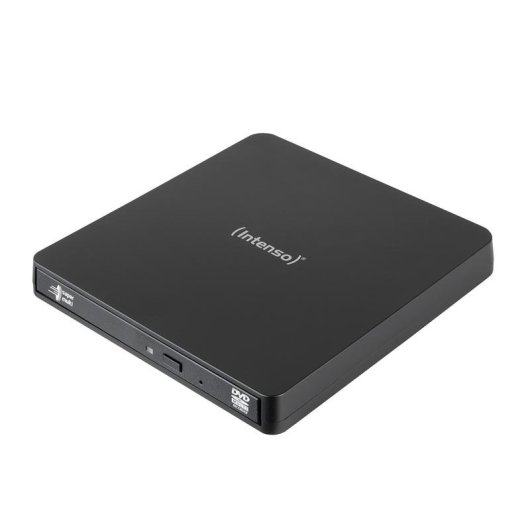 Grabadora DVD Intenso EOD 400D Slim USB 3.2 Negra para sobremesa y portátil