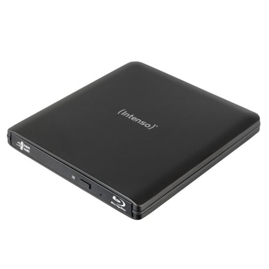 Grabadora Blu-Ray Intenso EOD 500BD Slim USB 3.2 Gen 1 Negra portátil