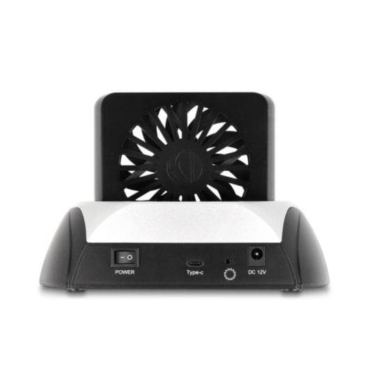 Estacao de acoplamento Delock 64280 USB-C 10 Gbps SATA M.2 NVMe Ventoinha