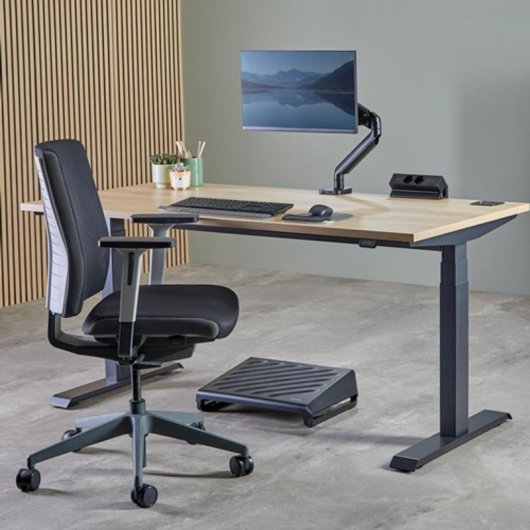 Multipresa Fellowes 100137182 2 prese Tipo F 1 USB-A 1 USB-C 2 m Nera