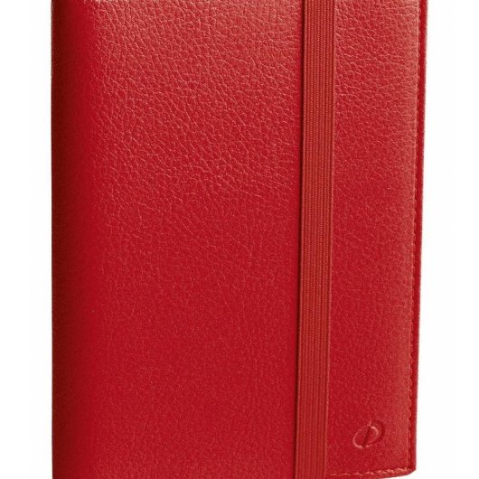 Agenda Quo Vadis 615037Q Semaine Vue A5+ Multilingue Rouge