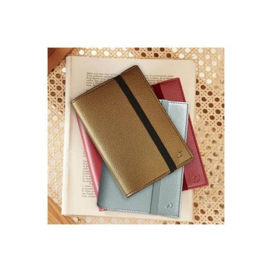 Agenda Quo Vadis 615037Q Semaine Vue A5+ Multilingue Rouge