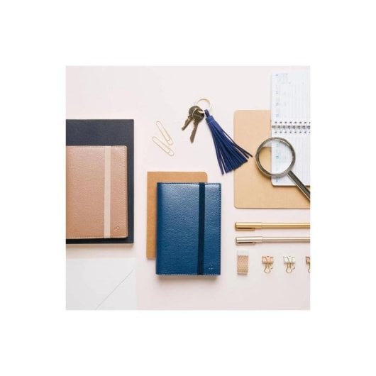 Agenda Quo Vadis 615037Q Semaine Vue A5+ Multilingue Rouge