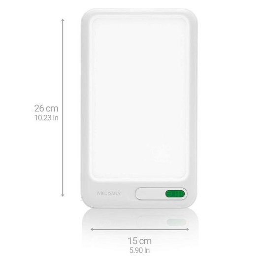 Lampe Medisana LT 460 10000 lx LED 12 W blanche portable