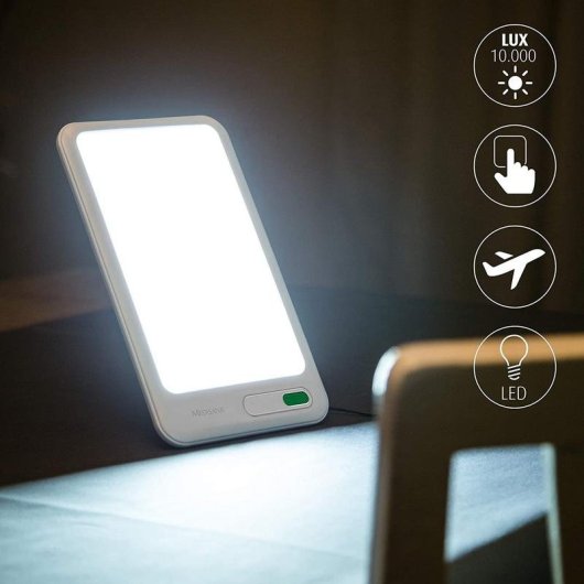 Lampe Medisana LT 460 10000 lx LED 12 W blanche portable