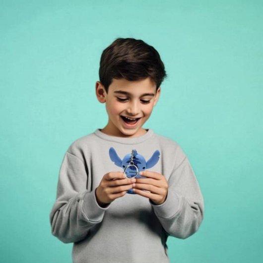 Console de jeu Lexibook Stitch écran couleur mini-jeux bleu