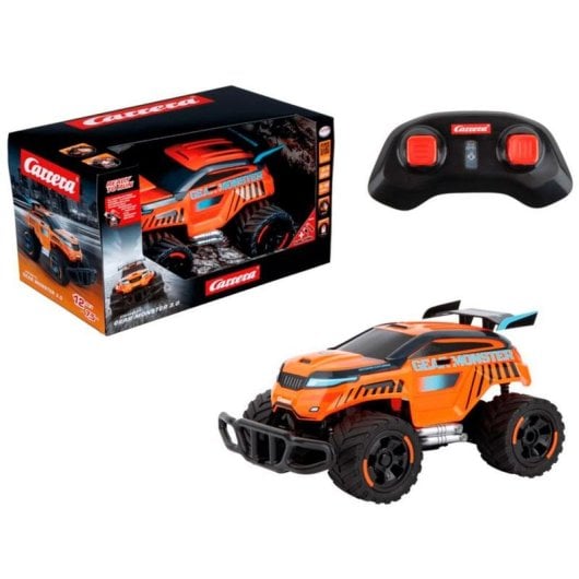 Voiture radiocommandee Carrera Gear Monster 3.0 1:18 Multicolore 30,5 m