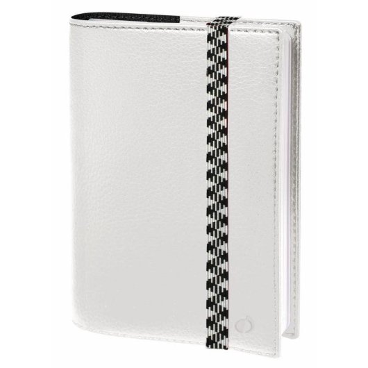 Agenda PcCom Pocket VADIS 539120Q A6 Semaine Vue Multilingue Blanc