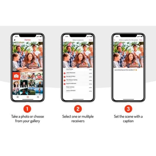 Cornice digitale DENVER PFF-1503 Bianco 15,6 IPS Wi-Fi 16GB MicroSD