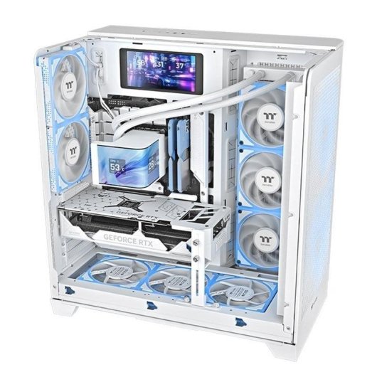 Refrigeración Líquida Thermaltake MAGCurve 360 Ultra Snow 360mm 3 Ventiladores ARGB LCD