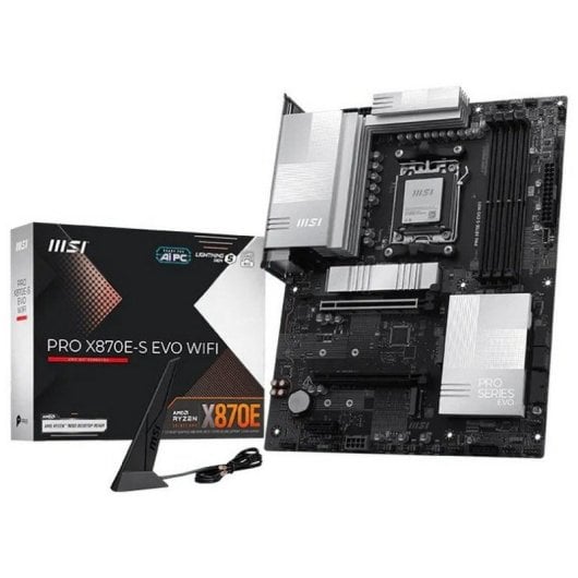 Schede Madri MSI PRO X870E-S EVO WIFI X870E AM5 DDR5 ATX WiFi 7 PCIe 5.0 RGB