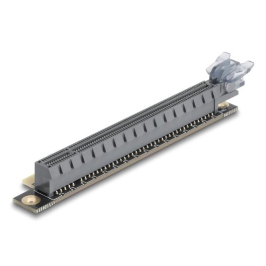 Tarjeta Riser PCIe Delock 81290 ángulo 90° x16 para expansión flexible