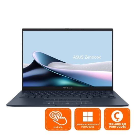 ASUS Zenbook 14 OLED UX3405CA-U93BOHDAB1 Intel Ultra 9 285H/32GB/1TB SSD/14'' Tátil (PT)