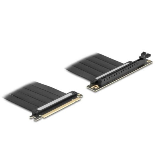 Adaptateur Delock 81509 PCIe 4.0 x16 Riser Cable 30 cm Noir