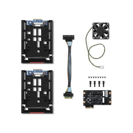 Kit de montage Lenovo 4XF1R31362 SSD U.2 U.3 ThinkStation P7 noir