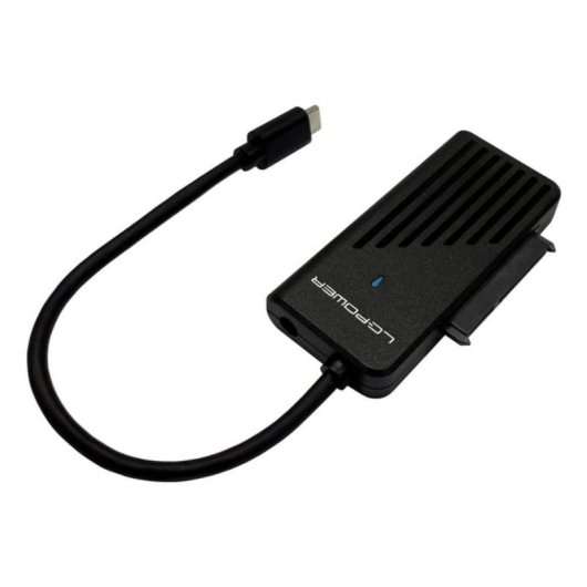 Adaptateur LC-Power LC-ADA-USB-SATA-NVME USB-C SATA NVMe 10 Gbit/s Noir