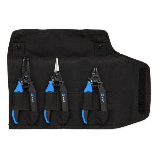 Pince iFixit IF145-550-1 Noir Bleu Set Ergonomique 3 pièces