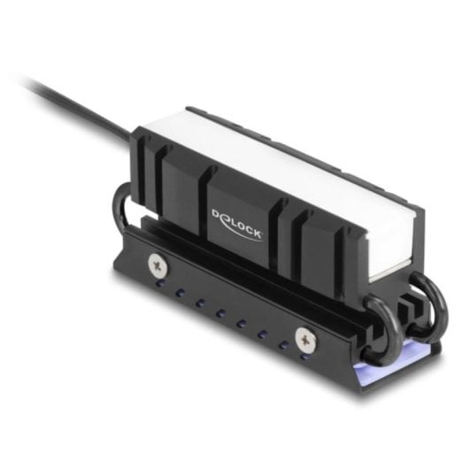 Dissipatore SSD Delock 18460 ARGB alluminio rame per M.2 2280
