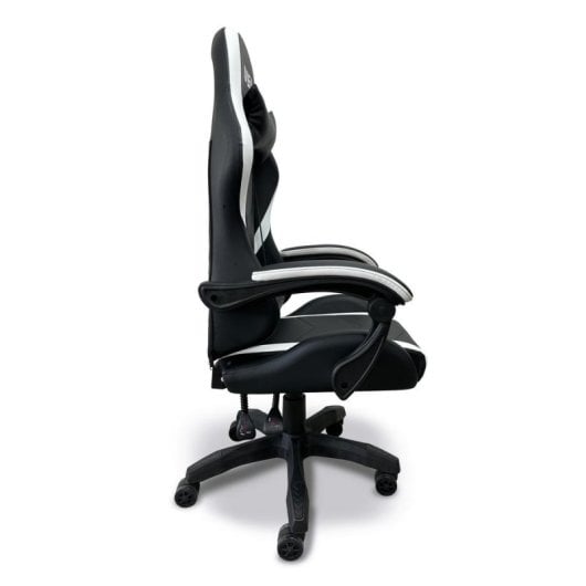 Chaise gaming Nasa Orion dossier réglable noir blanc 120 kg