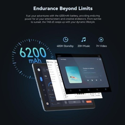 Tablet Cubot Tab 65 WiFi 10,1" 4GB 128GB Gris