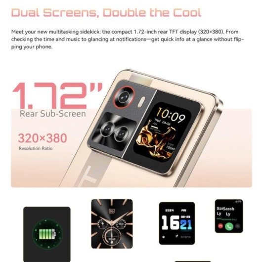 Cubot KingKong X100 5G 8GB 256GB 6.88" Oro