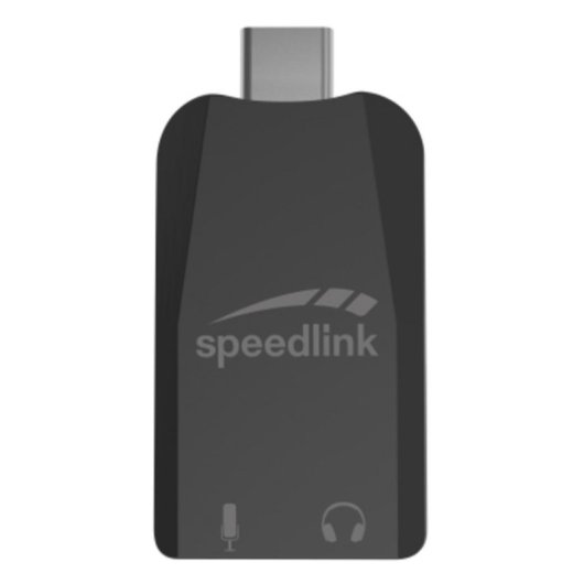 Carte son Speedlink Vigo USB compacte stéréo entrée sortie 3,5 mm