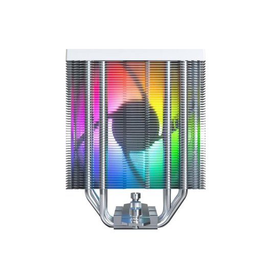 Refrigeración Aire Montech Socket LGA1700/AM5 120mm NX400 ARGB Blanco 4 Heatpipes