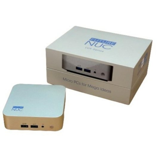Mini PC FutureNUC Lux NUC 12i5HL Intel Core i5-12450H 16GB 512GB SSD Iris Xe Windows 11 Pro Gold