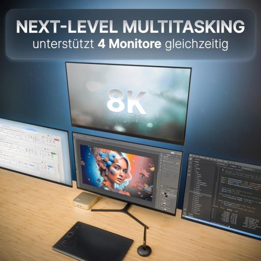 Mini PC FutureNUC Lux NUC 12i5HL Intel Core i5-12450H 16GB 512GB SSD Iris Xe Windows 11 Pro Gold