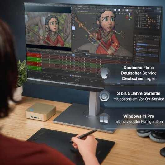 Mini PC FutureNUC Lux NUC 12i5HL Intel Core i5-12450H 16GB 512GB SSD Iris Xe Windows 11 Pro Gold