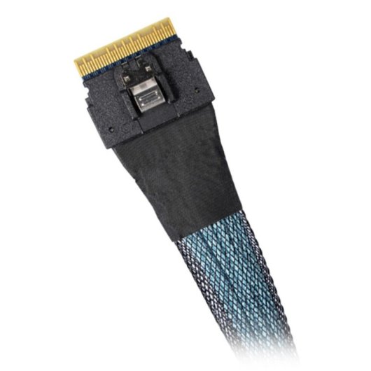 Cable Icy Dock MB406L-B SlimSAS 8i SFF-8654 0,5 m noir