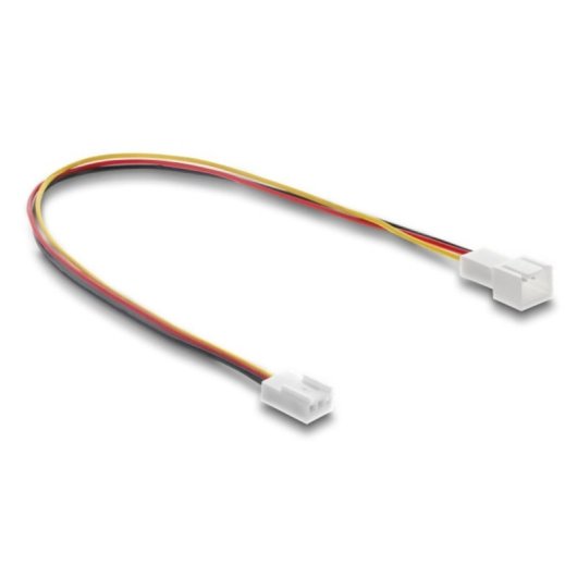 Cable extensión ventilador Delock 90870 3 pines 30 cm PVC multicolor