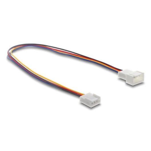 Cable extensión ventilador Delock 90871 4 pines 30 cm multicolor