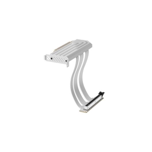 Cable Hyte ACC-HYTE-PCIE50-WW 20 cm Blanc Gen 5.0 x16 Angulé