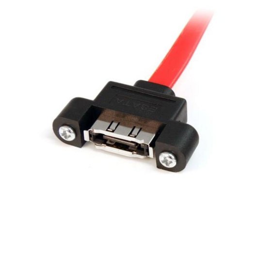 Cable StarTech ESATAPNLFM1 SATA vers eSATA Montage Panneau 30 cm Rouge