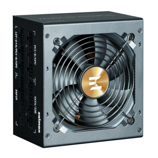 Fuente de Alimentación Zalman TeramaxII SE 750W Certificación 80 PLUS Gold ATX