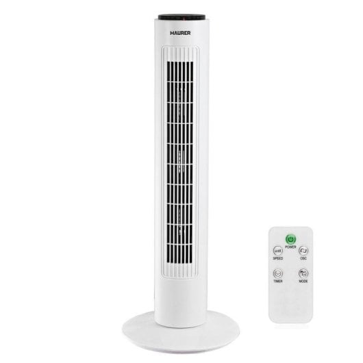 Ventilador de torre Maurer 05380195 45 W 3 velocidades mando a distancia