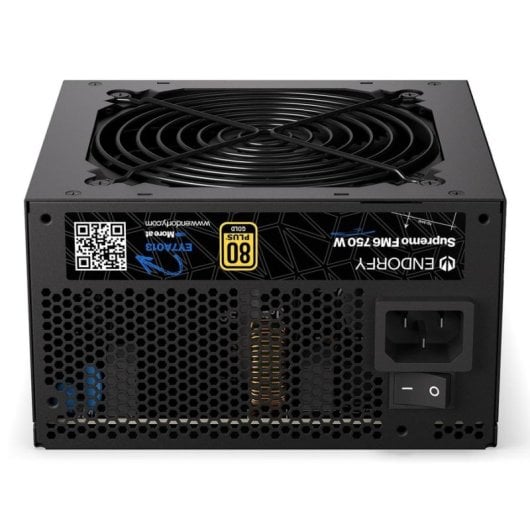 Fuente de Alimentación Endorfy Supremo FM6 750W Certificación 80 PLUS Gold modulaire