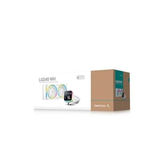 Refrigeración Líquida DeepCool LQ240 White 240mm 2 Lüfter RGB
