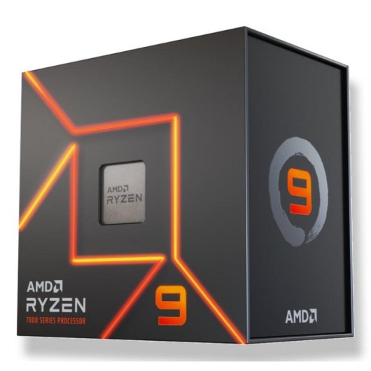 Procesador AMD Ryzen 9 7900 12 Núcleos 3.7 GHz Frecuencia Base 5.4 GHz Turbo Gráficos Integrados Box
