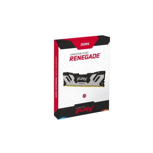 Memória RAM Kingston FURY Renegade 24GB 1x24GB DDR5 8000MHz CL38 Intel XMP Prata
