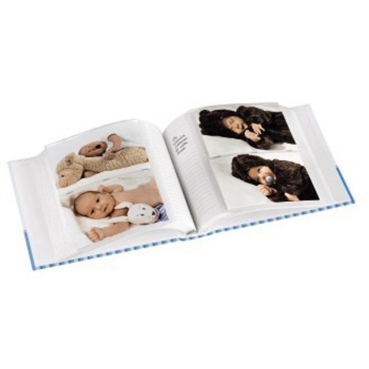 Album photo Hama Tim 200 pages blanc 225x225 mm résistant