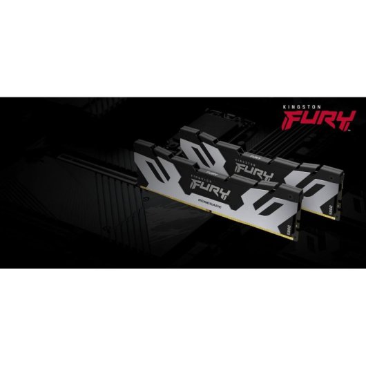 Memoria RAM Kingston FURY Renegade 24GB 1x24GB DDR5 8800MHz CL42 Intel XMP CUDIMM Plata
