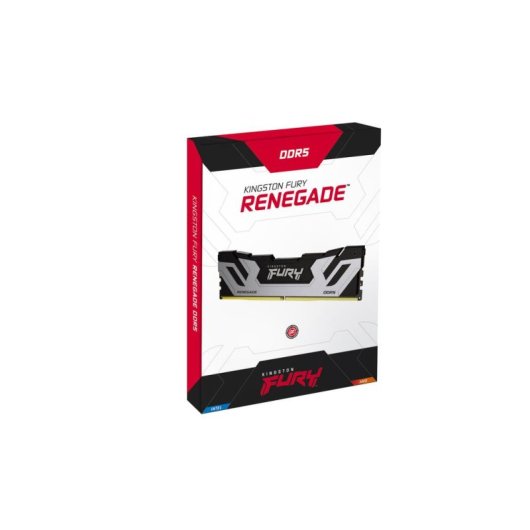Memoria RAM Kingston FURY Renegade 24GB 1x24GB DDR5 8800MHz CL42 Intel XMP CUDIMM Plata