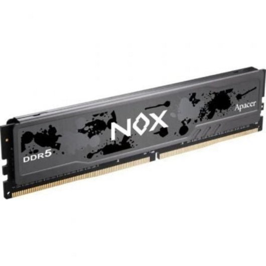 Memoria RAM Apacer NOX 16GB 1x16GB DDR5 5600MHz CL40 Intel XMP Negro