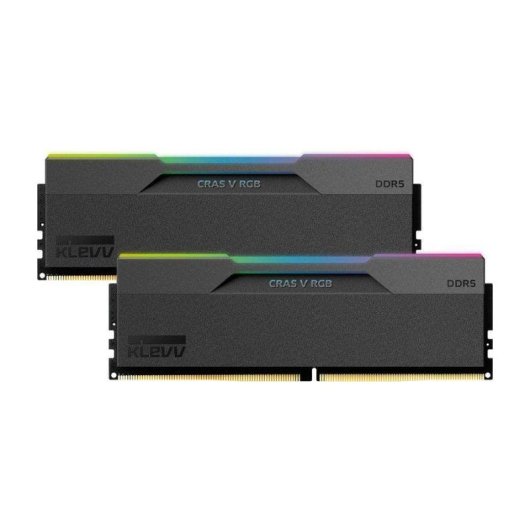 Mémoire RAM Klevv CRAS V 64Go 2x32Go DDR5 6000MHz CL30 RGB AMD EXPO Intel XMP