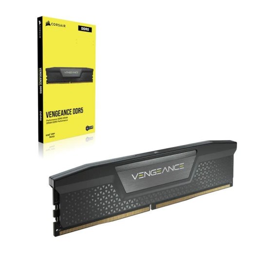 Mémoire RAM Corsair Vengeance CMK64GX5M2D6000C40 64Go 2x32Go DDR5 6000MHz CL40 Intel XMP