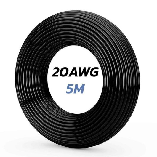 Cable eWheel EWM584 Negro 20 AWG 5 m Alta Conductividad