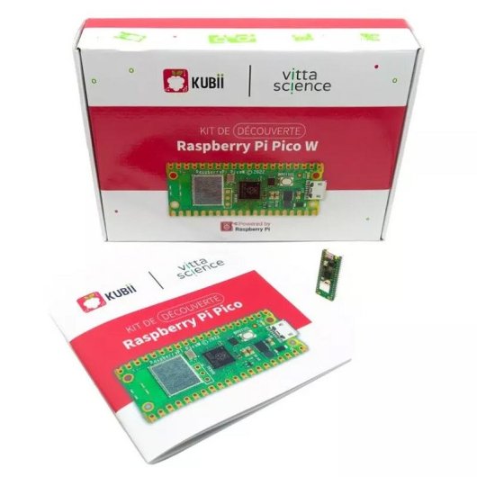 Kit Raspberry Pi Raspberry Pi Pico WH Discovery avec capteurs et guide complet