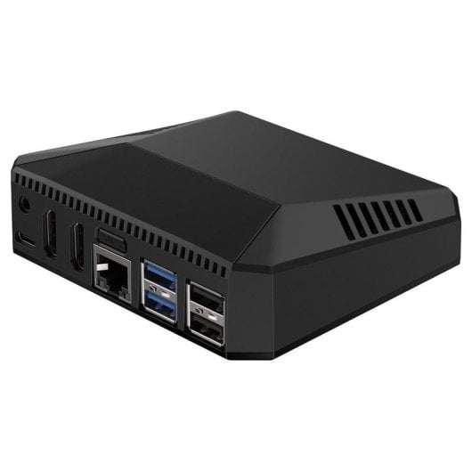 Boîtier Argon Forty ONE V3 aluminium gris pour Raspberry Pi 5